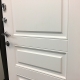 Входная металлическая Дверь Ратибор Статус 3К Белый Ясень в Лобне