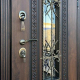 Входная металлическая Дверь Шелтер (SHELTER) Лацио Алмон-25 в Лобне