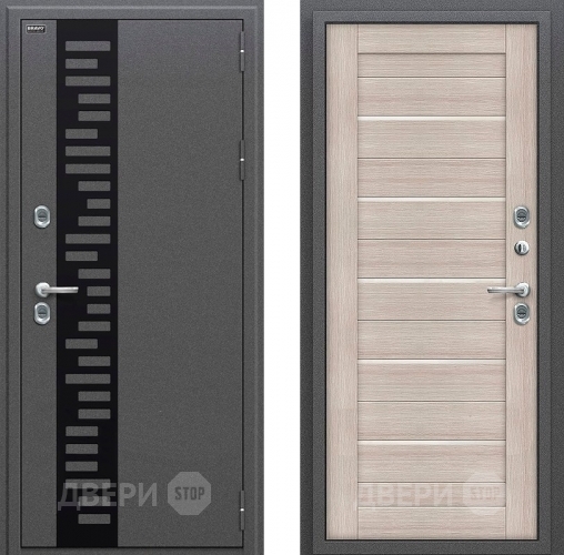 Входная металлическая Дверь Bravo Оптим Термо 222 Капучино в Лобне