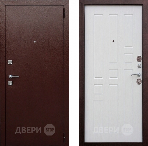 Входная металлическая Дверь Цитадель Гарда 8мм Белый ясень в Лобне