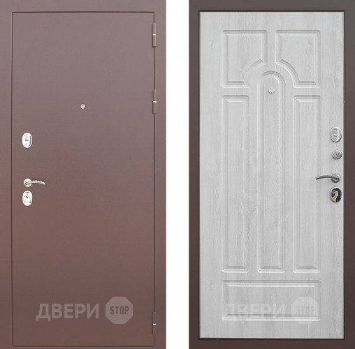 Входная металлическая Дверь Снедо Титан 3К Арка сосна белая в Лобне