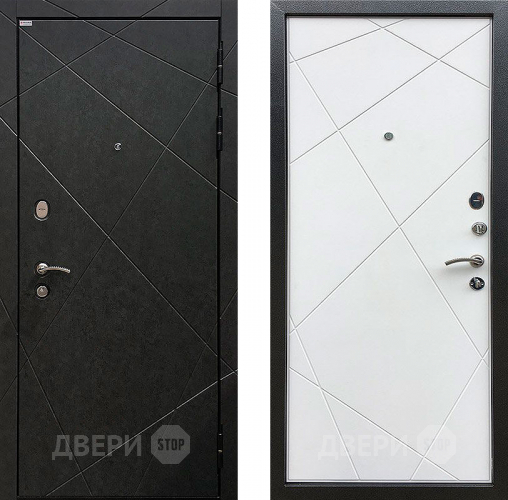 Входная металлическая Дверь Ратибор Эстет 3К Силк сноу в Лобне