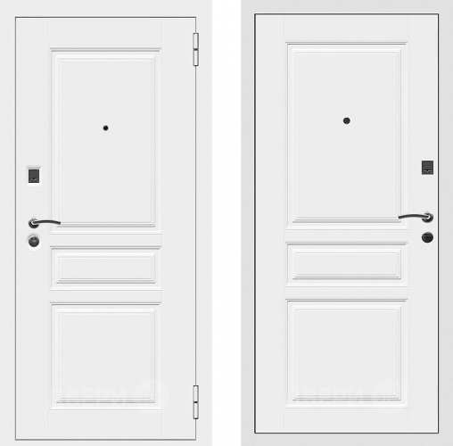 Входная металлическая Дверь Райтвер X4 Белый в Лобне