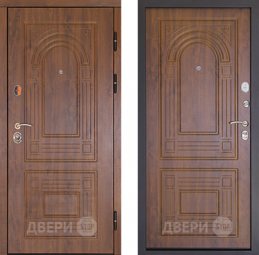 Входная металлическая Дверь (Дверной Континент) Флоренция Золотой дуб в Лобне