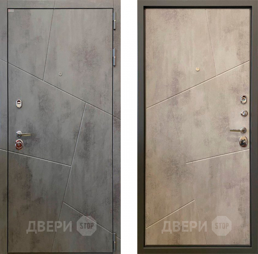 Входная металлическая Дверь Ратибор Орион 3К Бетон светлый в Лобне