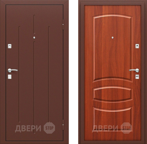Входная металлическая Дверь Bravo Стройгост 7-2 в Лобне