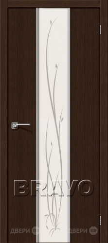 Межкомнатная дверь Глейс-2 Twig (3D Wenge) в Лобне