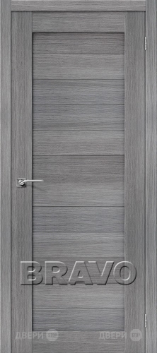 Межкомнатная дверь Порта-21 (Grey Veralinga) в Лобне