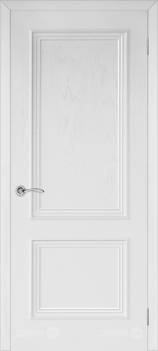Межкомнатная дверь Валенсия-4 ПГ эмаль белая в Лобне