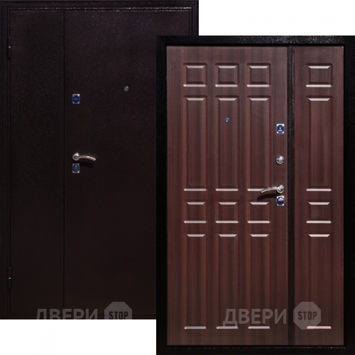 Входная металлическая Дверь СТОП ЭКО Двустворка в Лобне