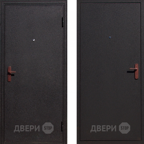 Входная металлическая Дверь ЭКО АМД-1 Чёрный шёлк  в Лобне