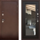 Входная металлическая Дверь Снедо Сити Венге с зеркалом в Лобне