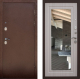 Входная металлическая Дверь Снедо Сити Эш Вайт с зеркалом в Лобне