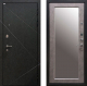 Входная металлическая Дверь Ратибор Эстет 3К с зеркалом Бетон светлый в Лобне