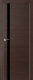 Межкомнатная дверь ProfilDoors 6Z венге кроскут (черный лак) в Лобне