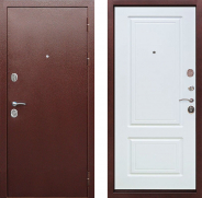 Дверь Цитадель Толстяк 10см Антик Белый ясень 860х2050 мм