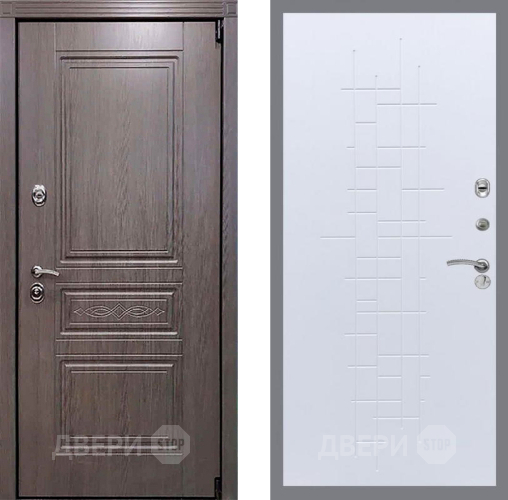 Входная металлическая Дверь Рекс (REX) Пренмиум-S FL-289 Белый ясень в Лобне