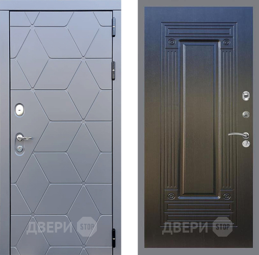Входная металлическая Дверь Стоп КОСМО ФЛ-4 Венге в Лобне