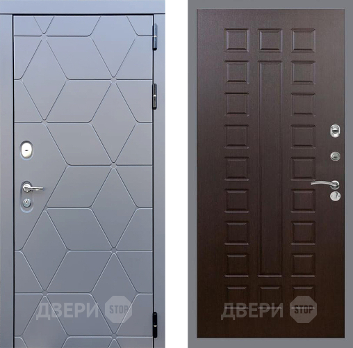 Входная металлическая Дверь Стоп КОСМО ФЛ-183 Венге в Лобне