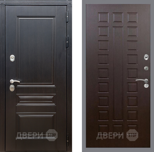 Входная металлическая Дверь Стоп МЕГАПОЛИС ФЛ-183 Венге в Лобне