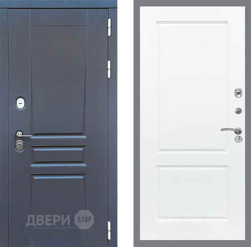 Входная металлическая Дверь Стоп ПЛАТИНУМ ФЛ-117 Силк Сноу в Лобне