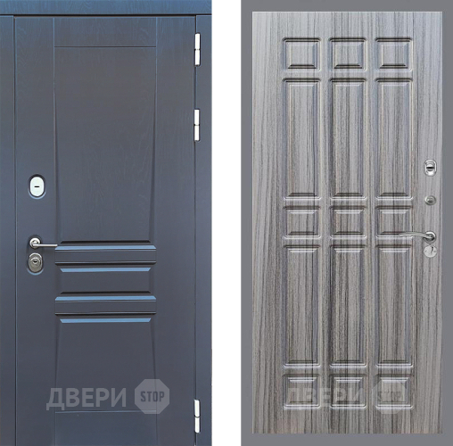 Входная металлическая Дверь Стоп ПЛАТИНУМ ФЛ-33 Сандал грей в Лобне