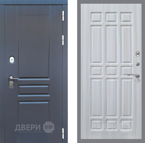 Входная металлическая Дверь Стоп ПЛАТИНУМ ФЛ-33 Сандал белый в Лобне