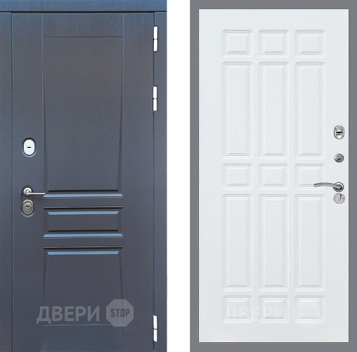 Входная металлическая Дверь Стоп ПЛАТИНУМ ФЛ-33 Силк Сноу в Лобне