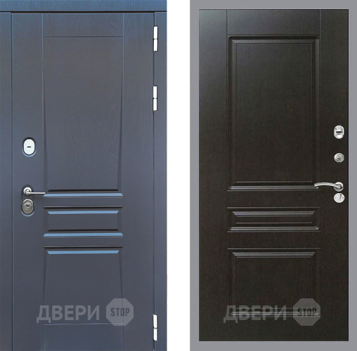 Входная металлическая Дверь Стоп ПЛАТИНУМ ФЛ-243 Венге в Лобне