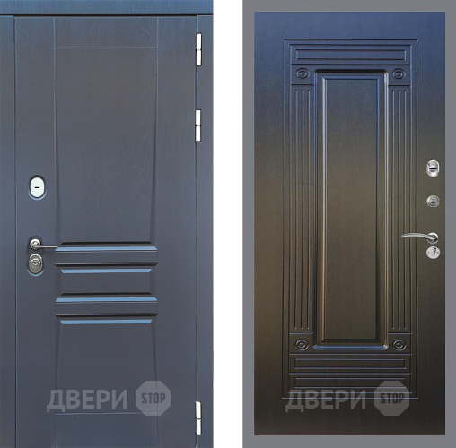 Входная металлическая Дверь Стоп ПЛАТИНУМ ФЛ-4 Венге в Лобне
