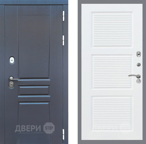Входная металлическая Дверь Стоп ПЛАТИНУМ ФЛ-1 Силк Сноу в Лобне
