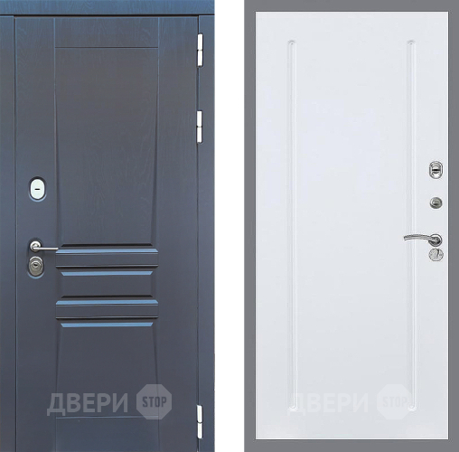 Входная металлическая Дверь Стоп ПЛАТИНУМ ФЛ-68 Силк Сноу в Лобне