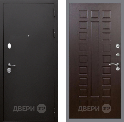 Входная металлическая Дверь Стоп КЛАССИК Шагрень ФЛ-183 Венге в Лобне