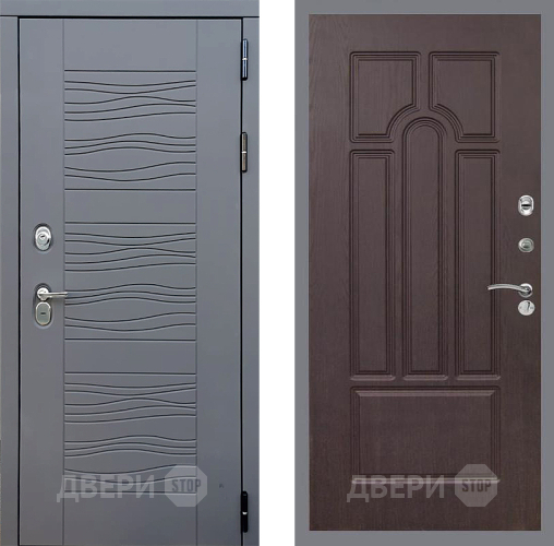 Входная металлическая Дверь Стоп СКАНДИ ФЛ-58 Венге в Лобне