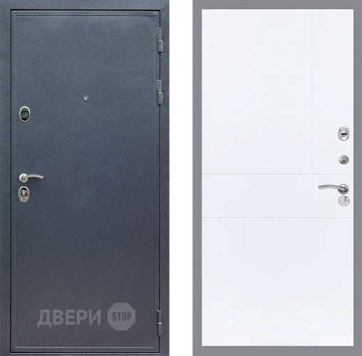 Входная металлическая Дверь Стоп СИЛЬВЕР ФЛ-290 Силк Сноу в Лобне