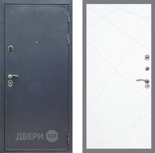 Входная металлическая Дверь Стоп СИЛЬВЕР ФЛ-291 Силк Сноу в Лобне