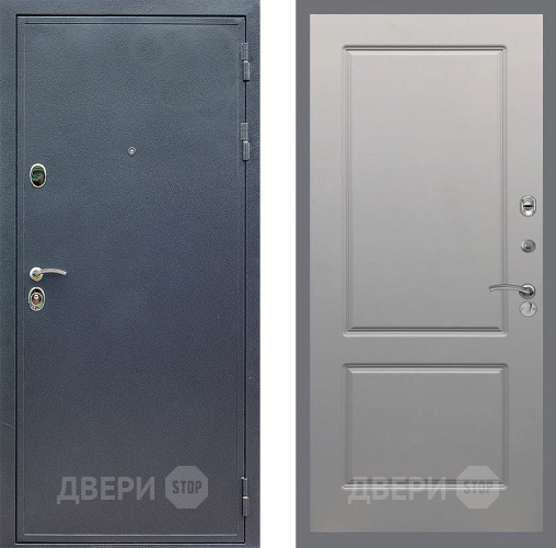 Входная металлическая Дверь Стоп СИЛЬВЕР ФЛ-117 Грей софт в Лобне