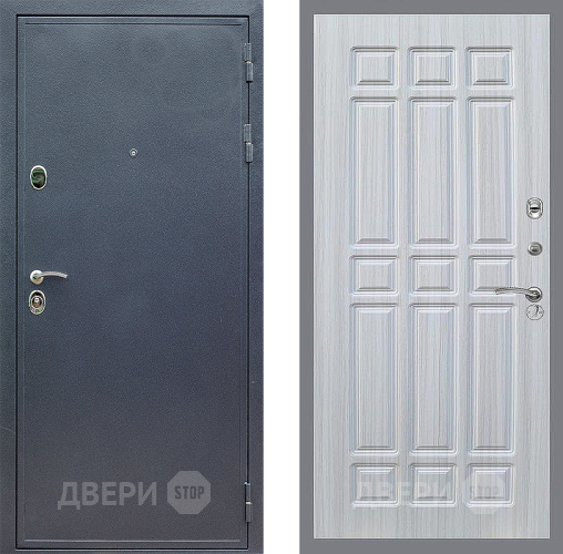 Входная металлическая Дверь Стоп СИЛЬВЕР ФЛ-33 Сандал белый в Лобне