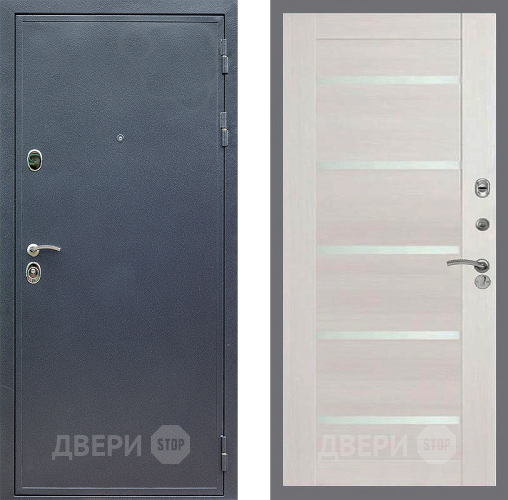 Входная металлическая Дверь Стоп СИЛЬВЕР СБ-14 Лиственница беж в Лобне