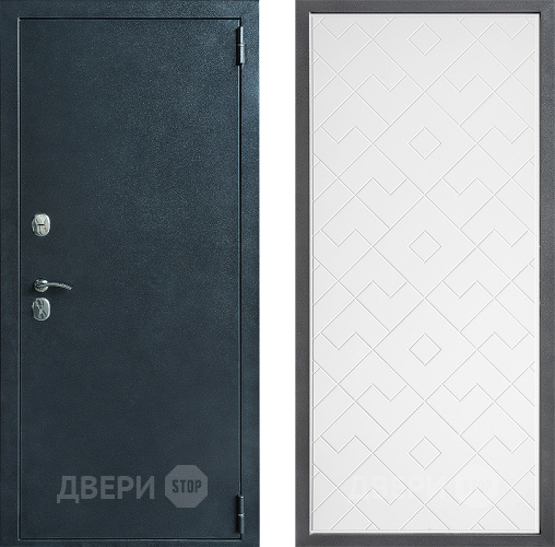 Дверь Дверной континент ДК-70 Дизайн ФЛ-Тиффани Белый софт в Лобне