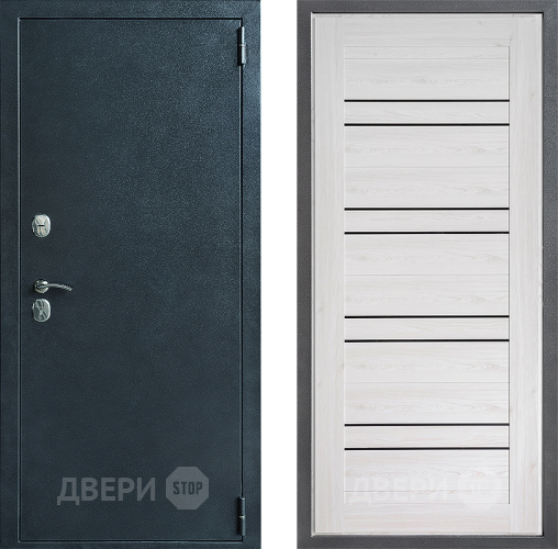Входная металлическая Дверь Дверной континент ДК-70 Дизайн ФЛ-49 Сосна белая в Лобне