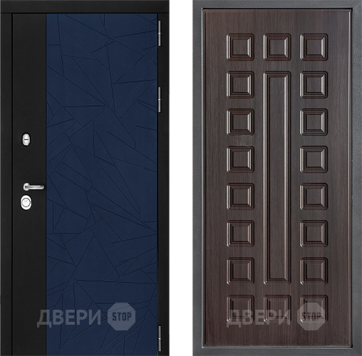 Входная металлическая Дверь Дверной континент ДК-9 ФЛ-183 Венге в Лобне
