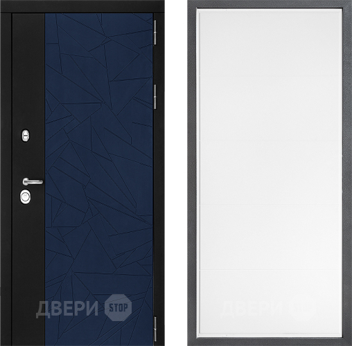Входная металлическая Дверь Дверной континент ДК-9 ФЛ-649 Белый софт в Лобне