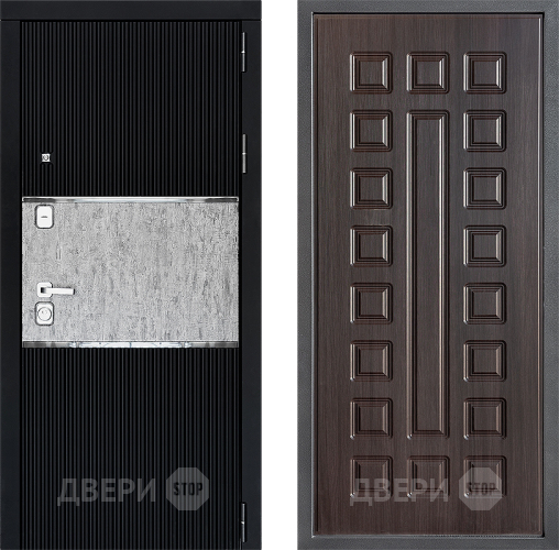 Входная металлическая Дверь Дверной континент ДК-13 ФЛ-183 Венге в Лобне