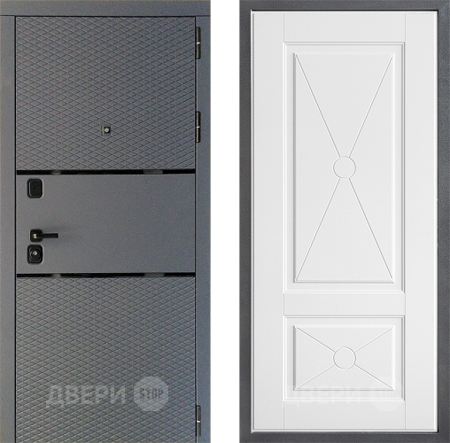 Дверь Дверной континент Диамант Дизайн ФЛ-617 Софт милк в Лобне