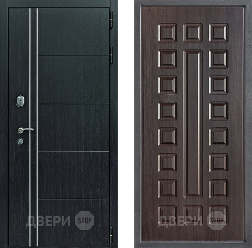 Дверь Дверной континент Теплолюкс Дизайн ФЛ-183 Венге в Лобне