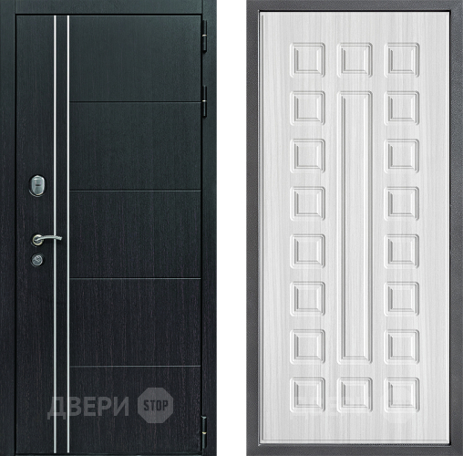Входная металлическая Дверь Дверной континент Теплолюкс Дизайн ФЛ-183 Сандал белый в Лобне