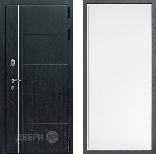 Входная металлическая Дверь Дверной континент Теплолюкс Дизайн ФЛ-649 Белый софт в Лобне