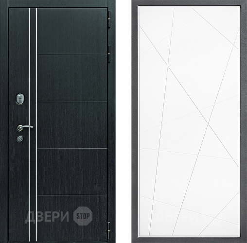 Входная металлическая Дверь Дверной континент Теплолюкс Дизайн ФЛ-655 Белый софт в Лобне