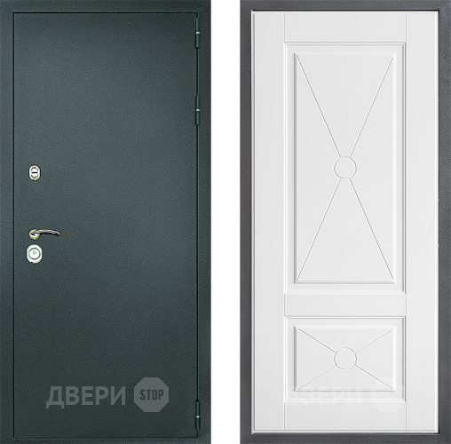 Дверь Дверной континент Рубикон Серебро Дизайн ФЛ-617 Софт милк в Лобне